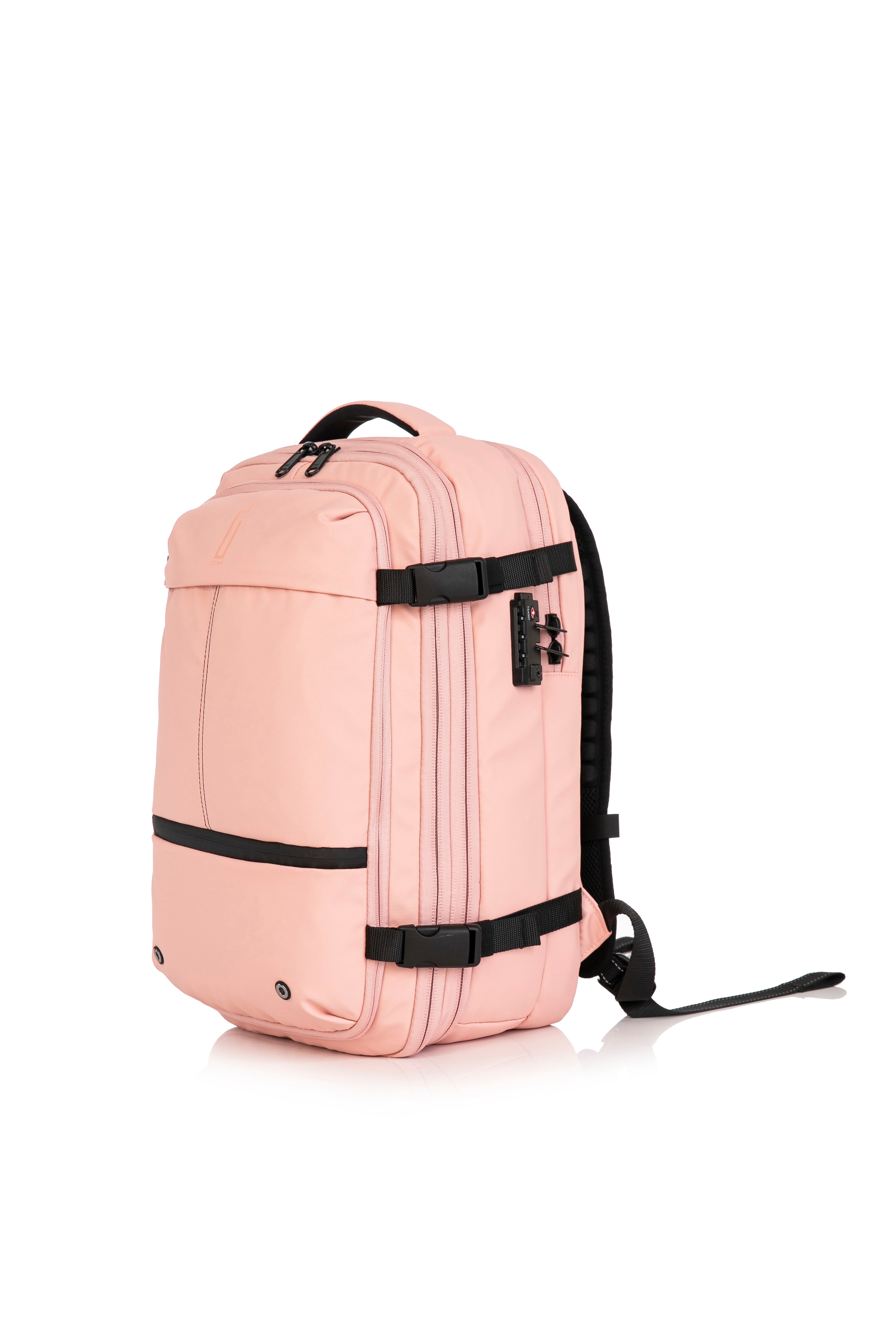 Mochila de viaje | Mochila de vacío | Impermeable – Negro con bomba