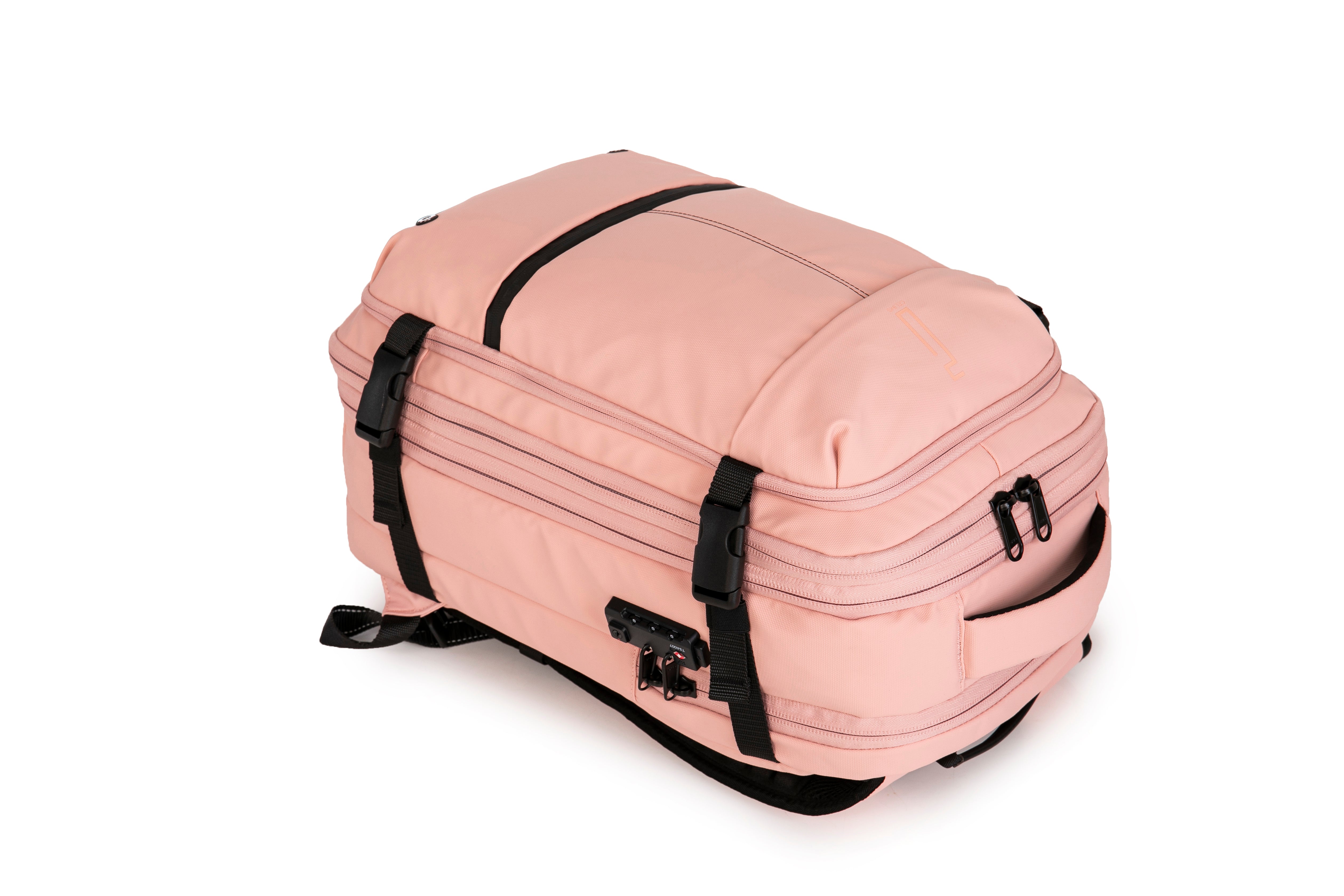 Mochila de viaje | Mochila de vacío | Impermeable – Negro con bomba