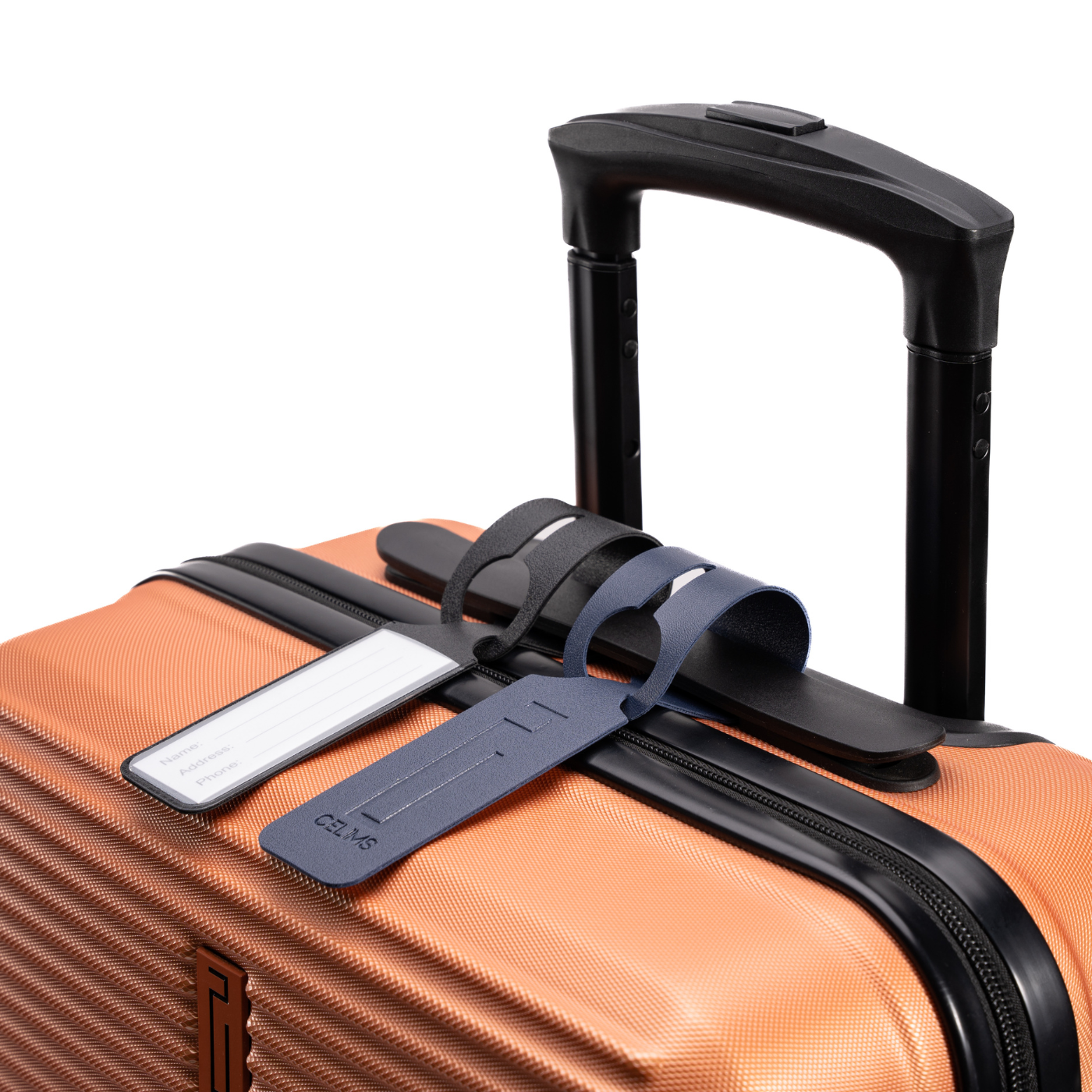 Étiquette Valise - Porte Nom Bagage Résistant - Étiquette Bagage - Accessoire Valise Voyage