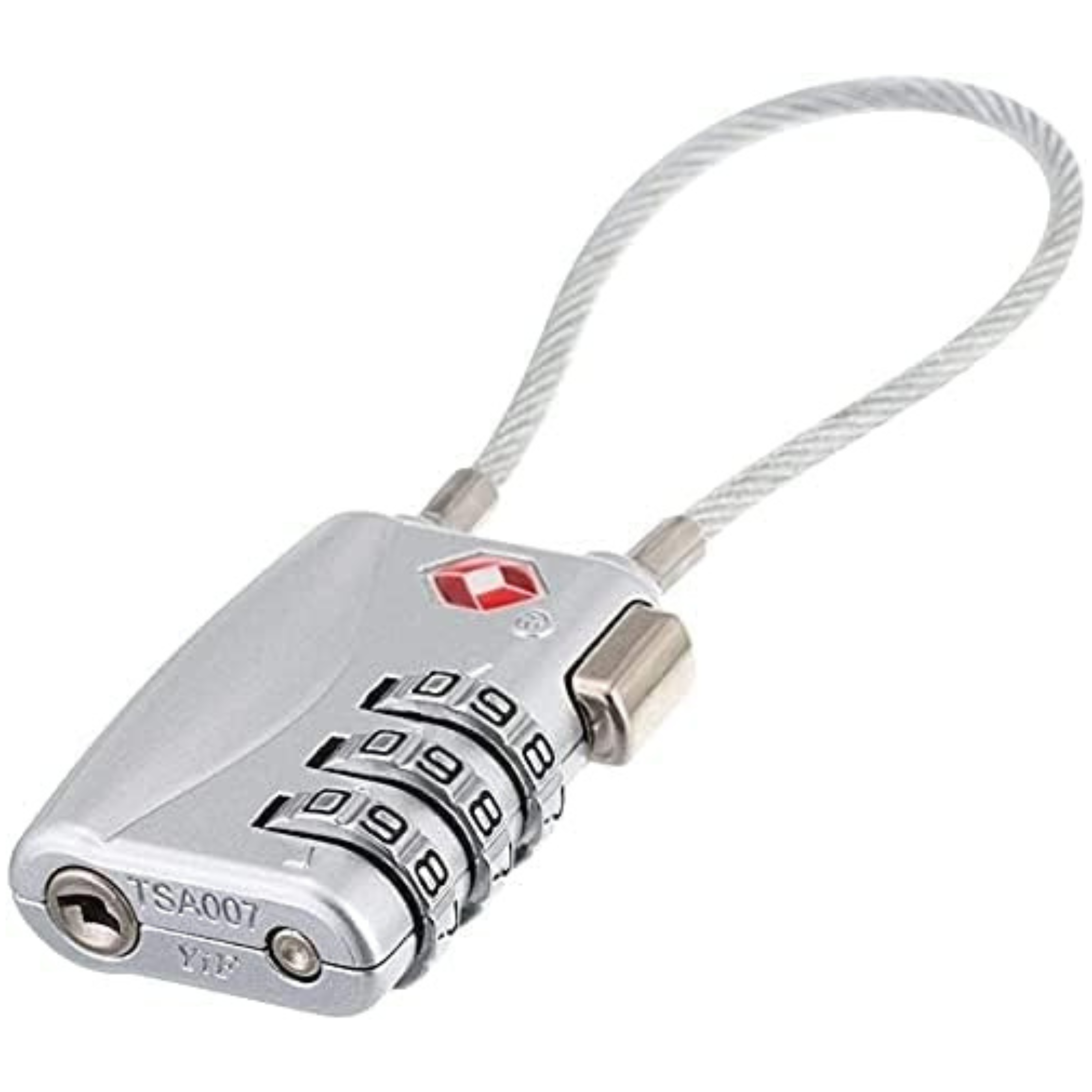 TSA Luggage Lock | Combination Lock | Suitcase Lock | Ideal Protection for Your Baggage | Black