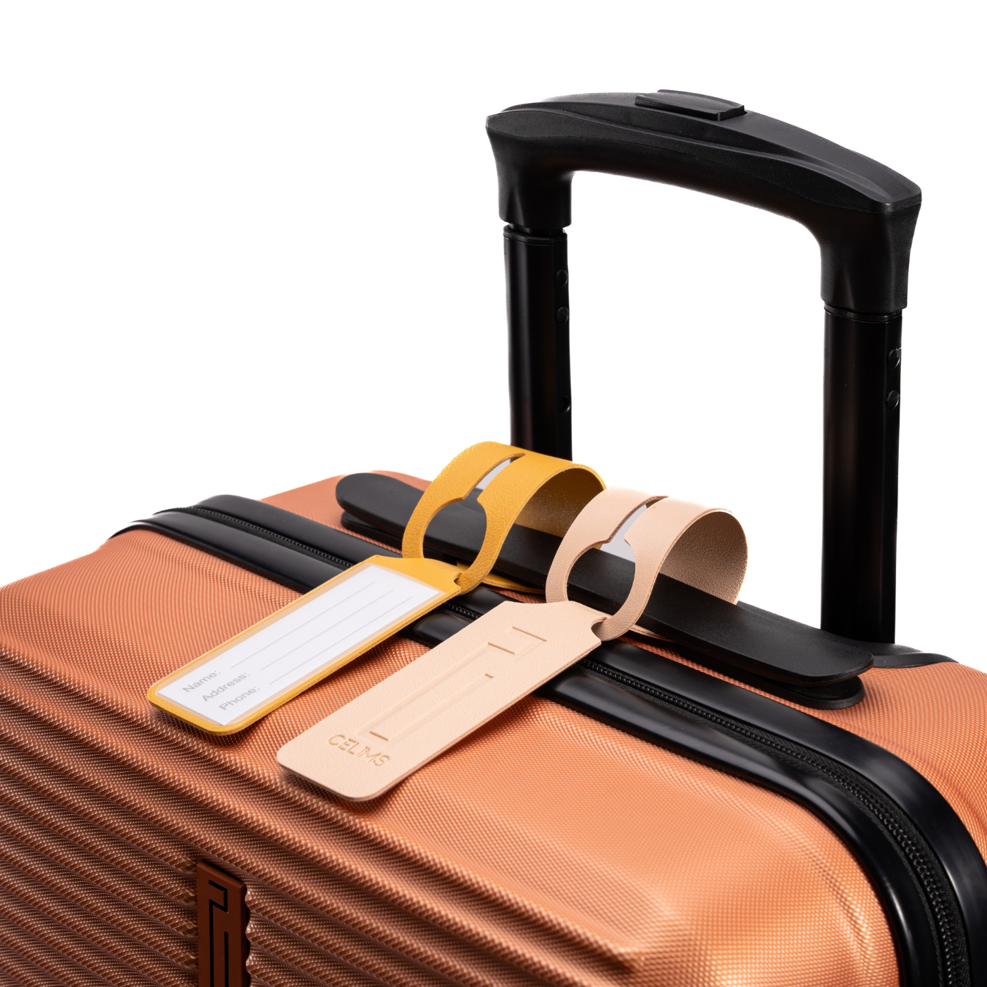 Étiquette Valise - Porte Nom Bagage Résistant - Étiquette Bagage - Accessoire Valise Voyage