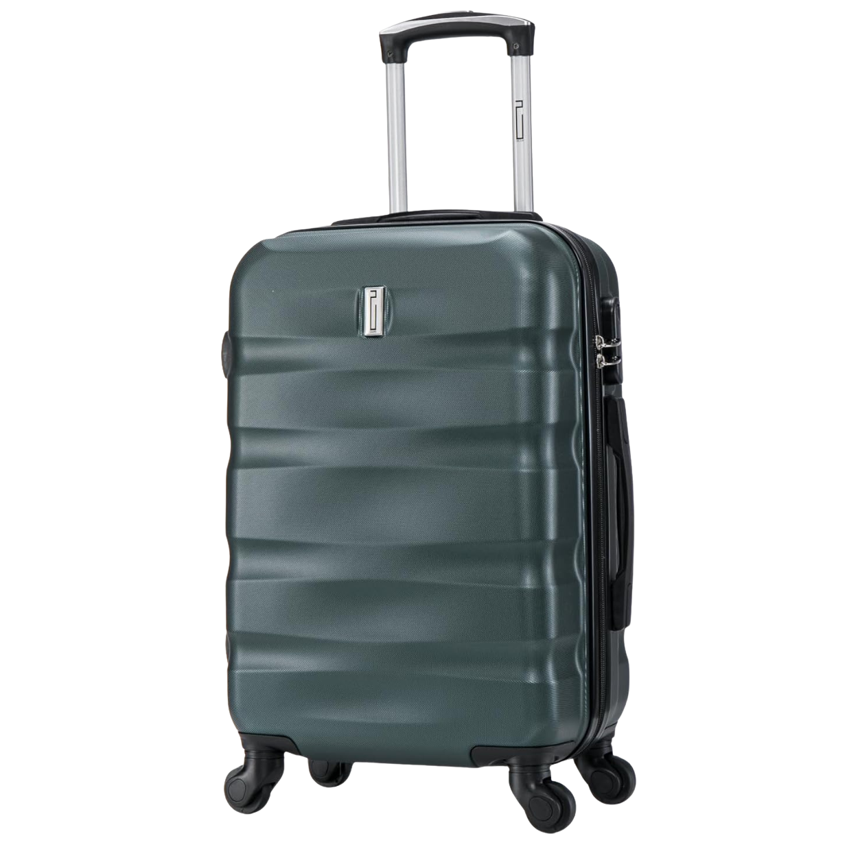 Set Valise 3 pièces AeroWave  | Valise Cabine | Valise Moyenne | Valise Grande – Vert