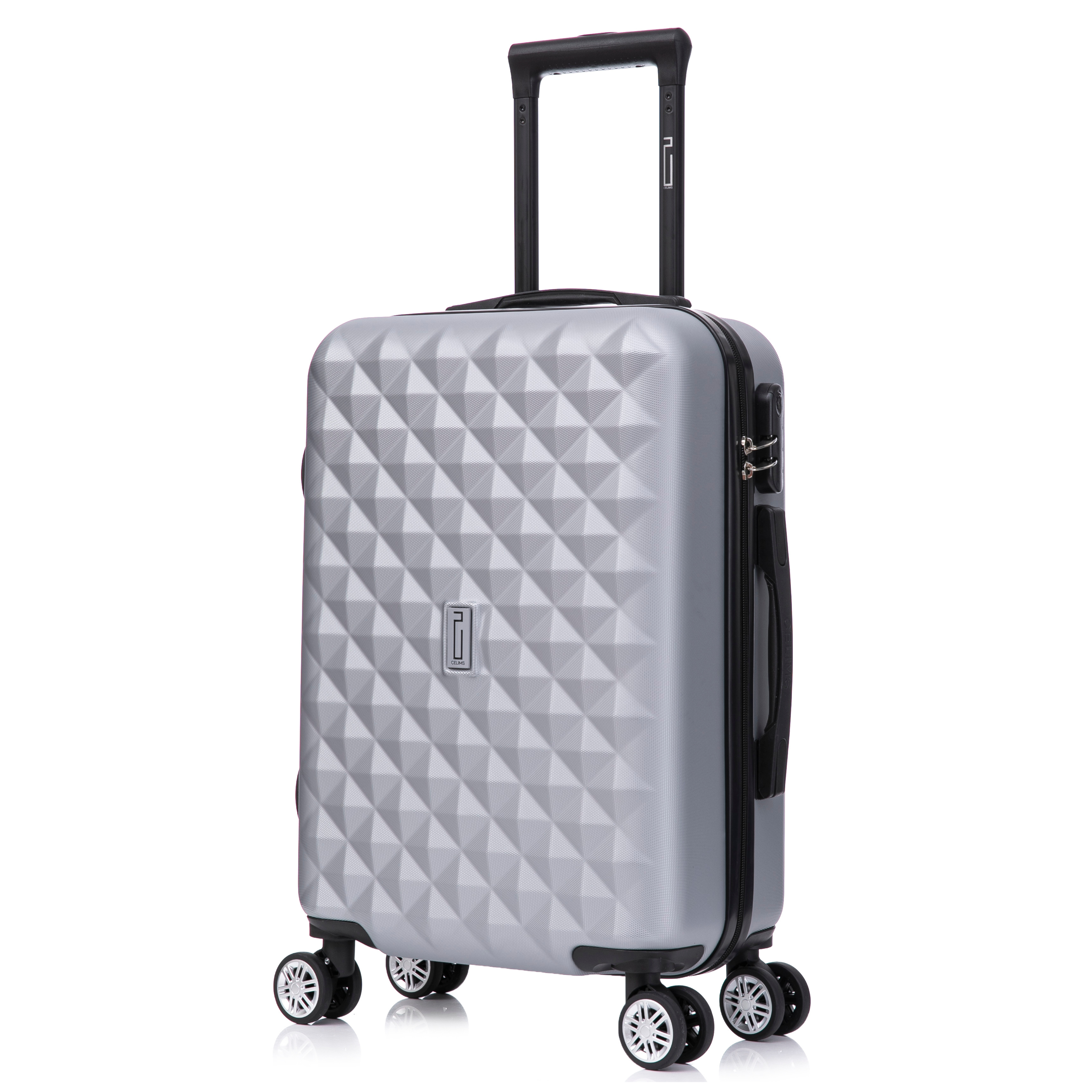 20” Carry-On Suitcase Urban | Cabin Luggage | Silver