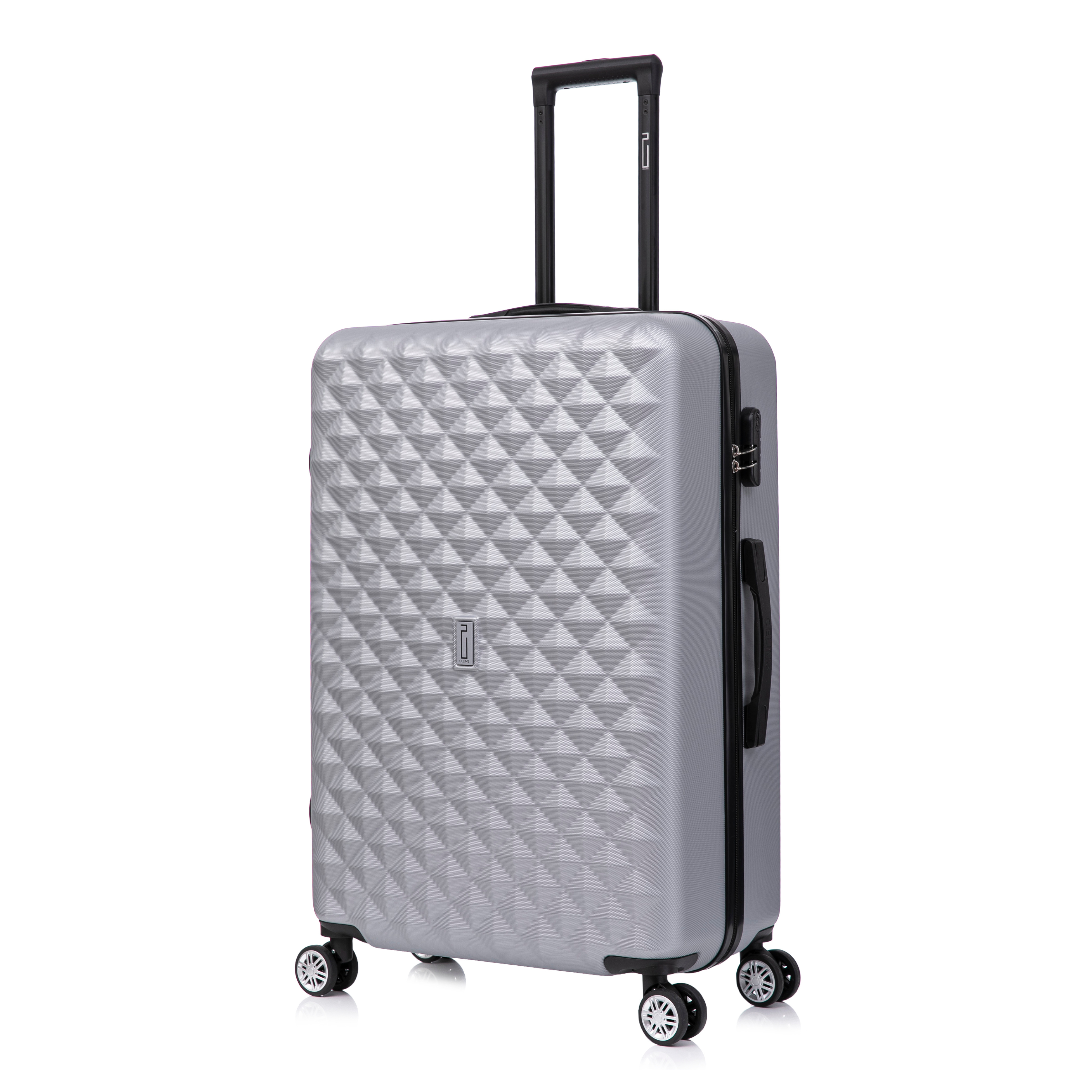 Valise Grande Urban | Grande Valise Rigide | 75x45x28 | Argent