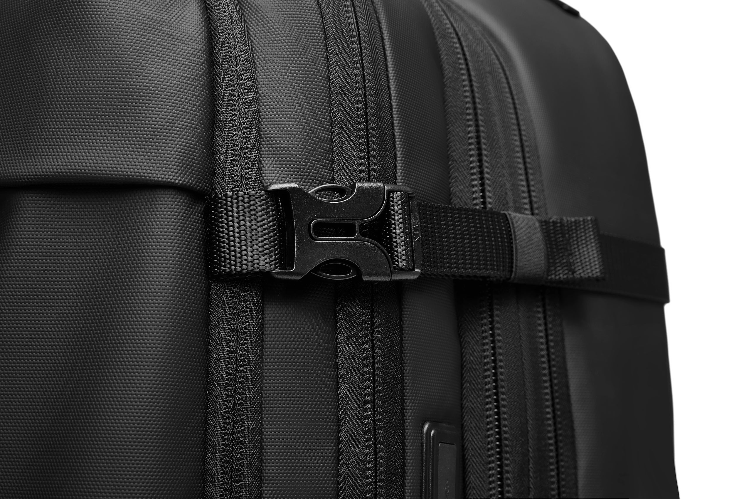 Valise Sac à Dos Sous Vide Avec Pompe | Sac à Dos de Voyage | Imperméable | Noir
