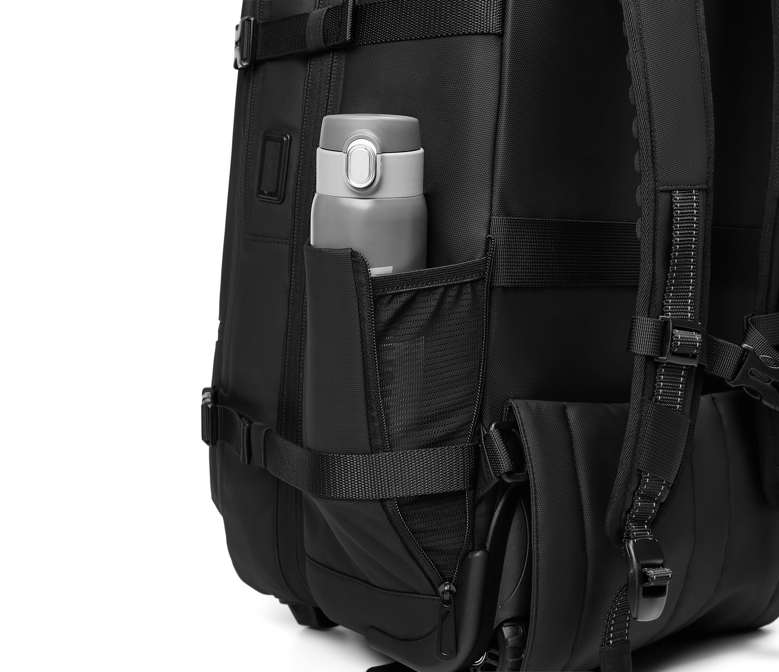 Valise Sac à Dos Sous Vide Avec Pompe | Sac à Dos de Voyage | Imperméable | Noir