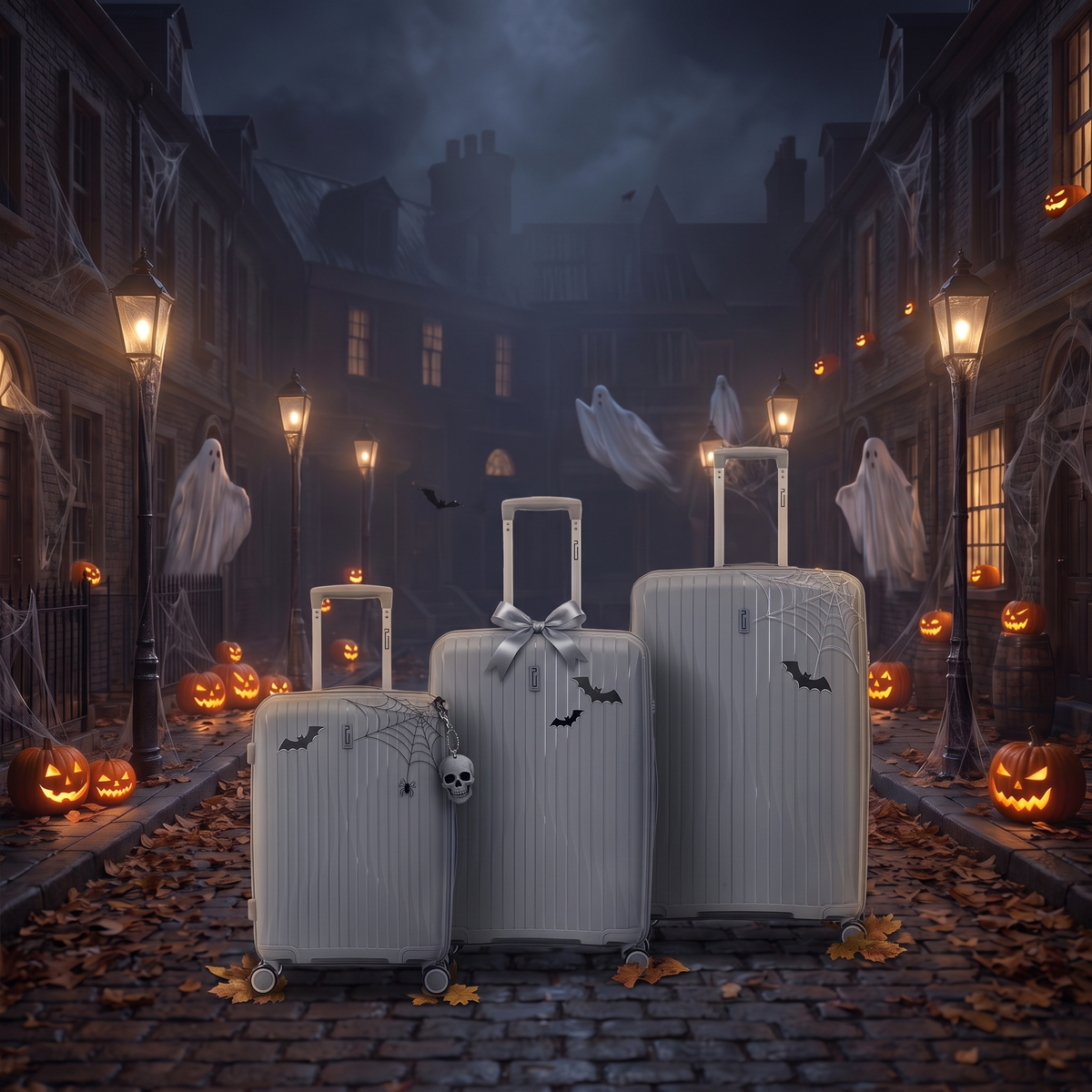 SET - Set 3 Valises - Polypropylène (XL-75cm) (L-65cm) (S-55cm)