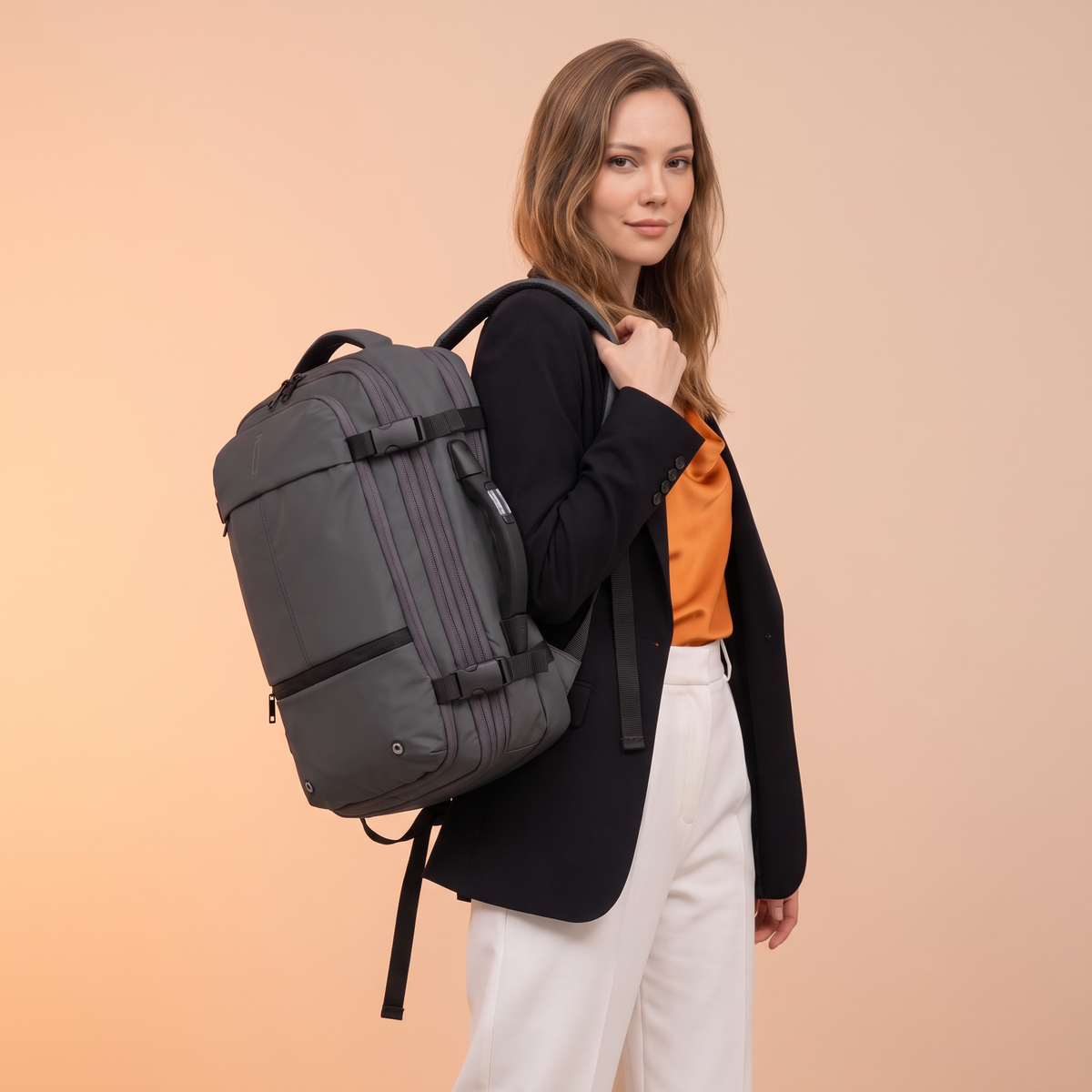 Sac à dos compressible V2 – Avec ou sans pompe, sac de compression inclus