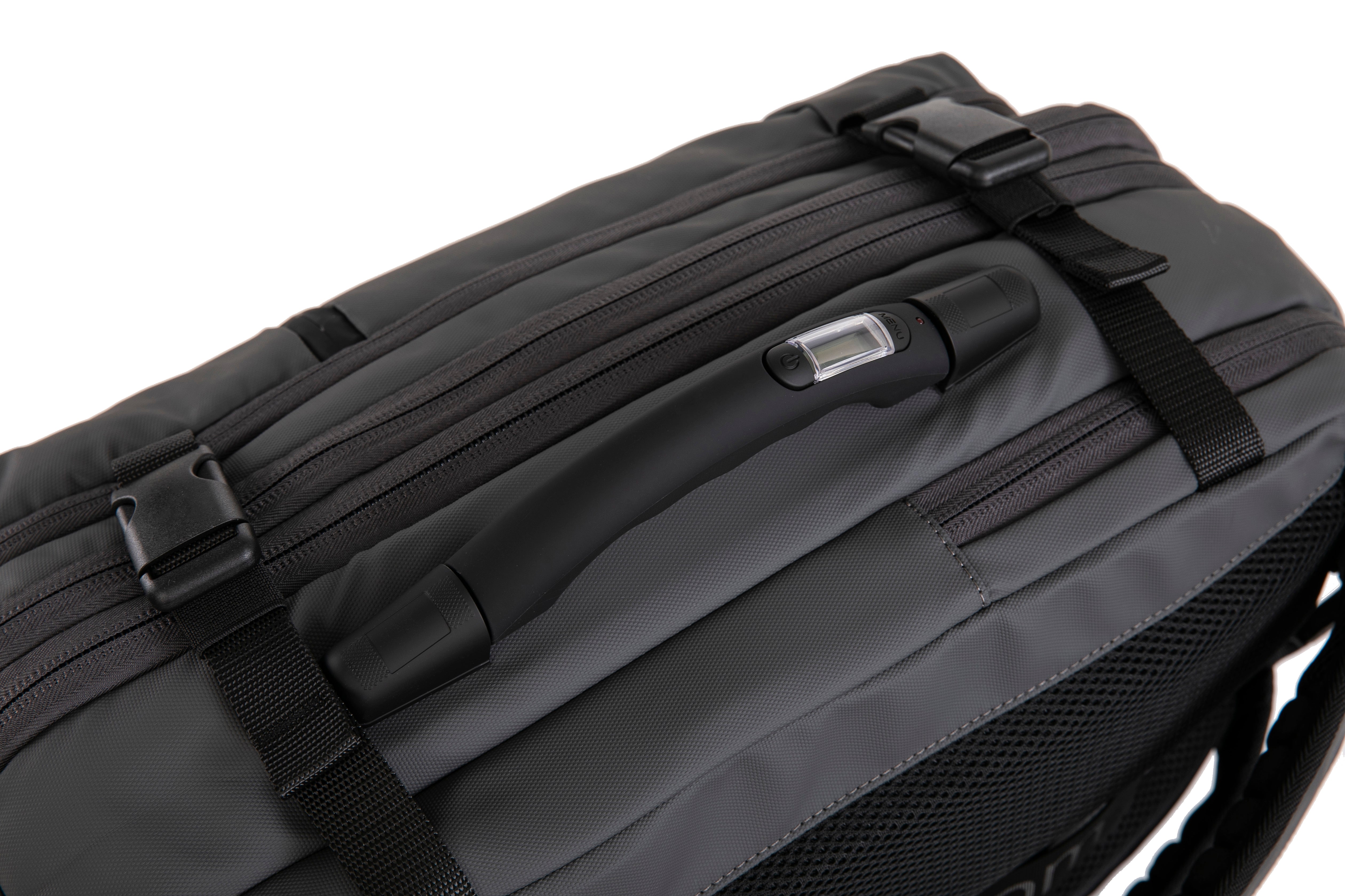Mochila de viaje | Mochila de vacío | Impermeable – Negro con bomba